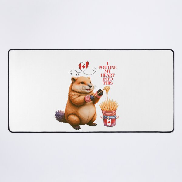 Item preview, I Poutine My Heart Into This Punny Canadian Beaver designed and sold by highvibz72.