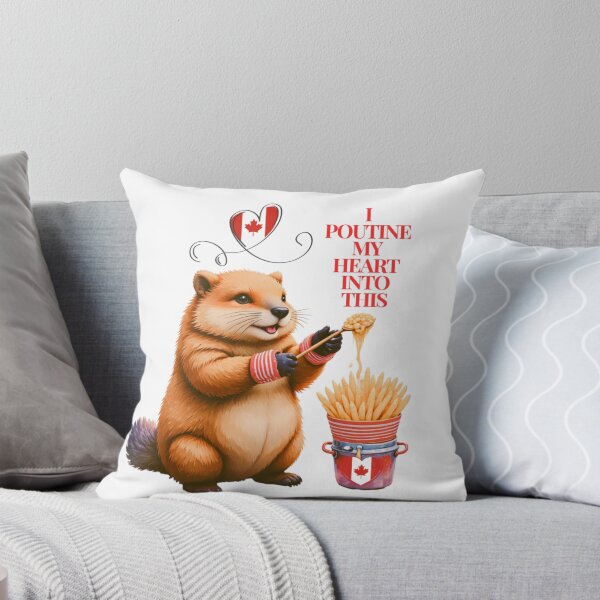Item preview, I Poutine My Heart Into This Punny Canadian Beaver designed and sold by highvibz72.