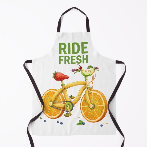 Item preview, Ride Fresh — Colorful Fruit Bicycle Art for a Playful Summer Vibe designed and sold by Ar0undTheW0rld.
