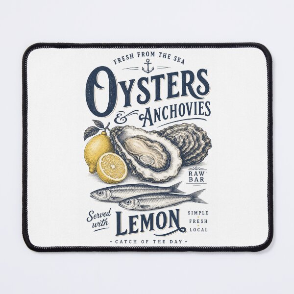 Item preview, Oysters And Anchovies designed and sold by Love Joy.