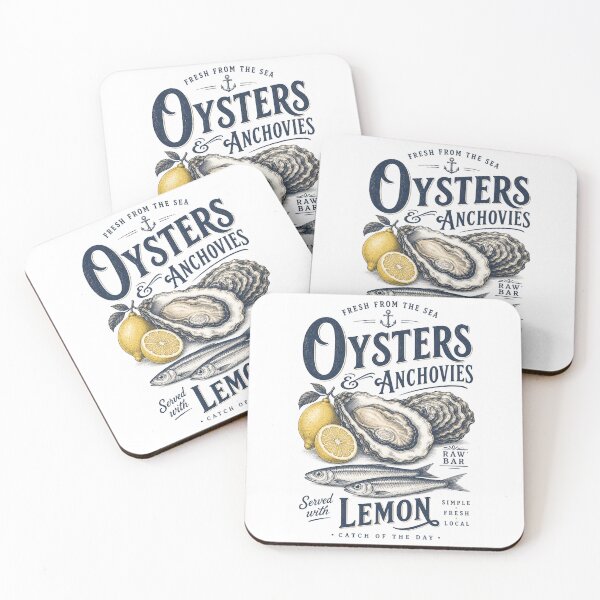 Item preview, Oysters And Anchovies designed and sold by Love Joy.