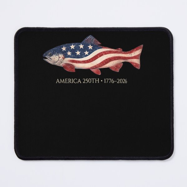 Item preview, 250 America Years 1776 2026 Fishing USA Flag 250th Birthday designed and sold by Juansustait.