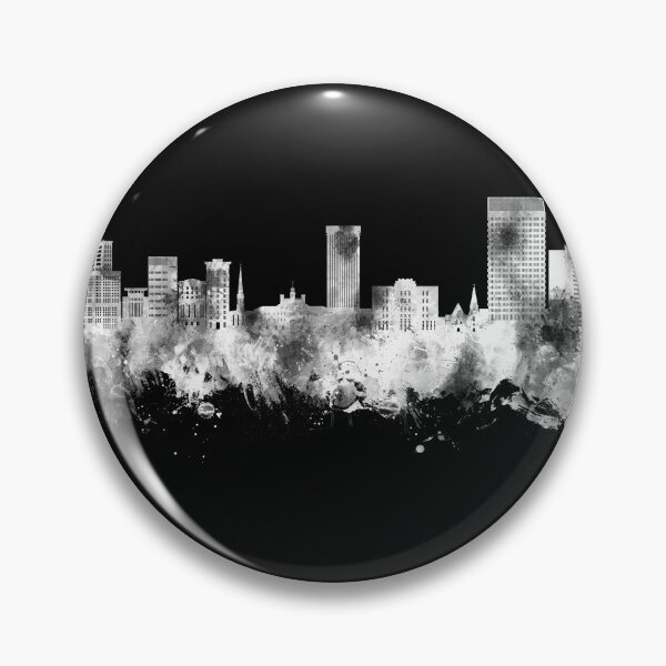 Item preview, Greenville South Carolina Skyline designed and sold by ArtPrints.