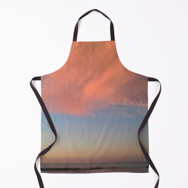 Item preview, Fiery sky over Biarritz beach at dusk designed and sold by Nenette11.