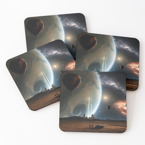 Item preview, Endless Flight: Epic Cosmic Sci-Fi Landscape Beyond the Stars designed and sold by Extravanganzza.