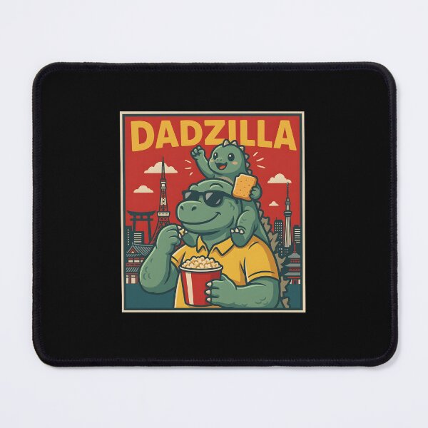 Item preview, Dadzilla Funny Godzilla Father's Day Kaiju Retro designed and sold by PamfilOancea.