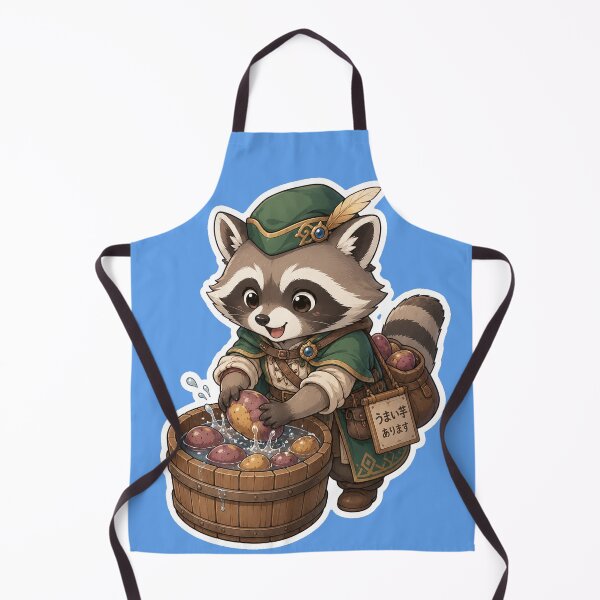 Item preview, Raccoon selling delicious potatoes designed and sold by HD3284.