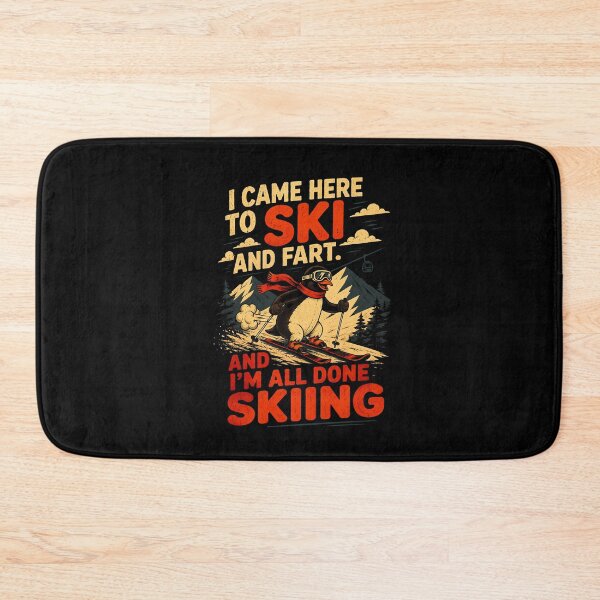 Item preview, I Came Here To Ski And Fart Penguin Shirt designed and sold by D-F-R-K.