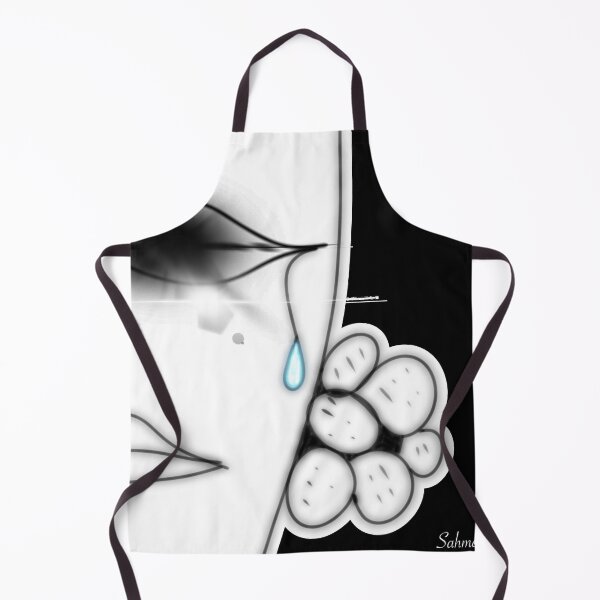 Item preview, Modern Line Art Crying Face Design designed and sold by SahmatArt.