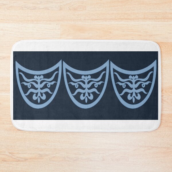 Item preview, Korean Traditional Pattern Banner - Blue Mood designed and sold by DaHaeStudio.