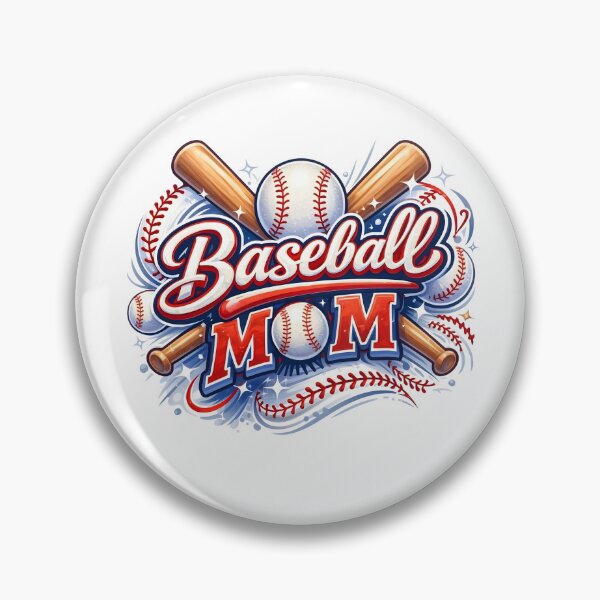 Item preview, Vintage Baseball Mom Script Design designed and sold by PixelModeShop.