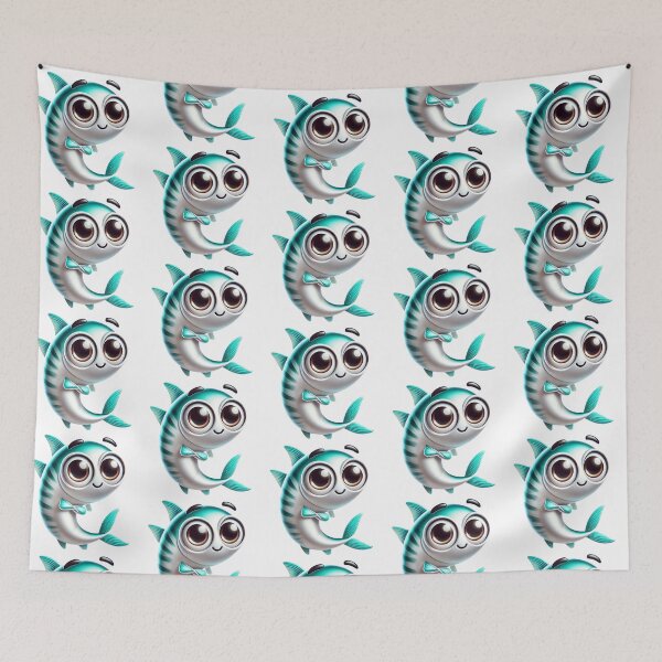 Item preview, Adorable Anchovy Fish designed and sold by Sillytoe.