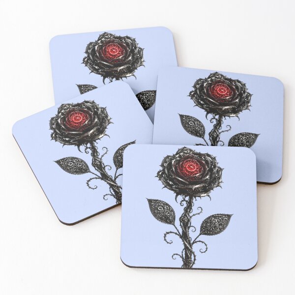 Item preview, The Clockwork Rose | Gothic Steampunk Mechanical Flower Black Rose Art designed and sold by Studio77-Gothic.