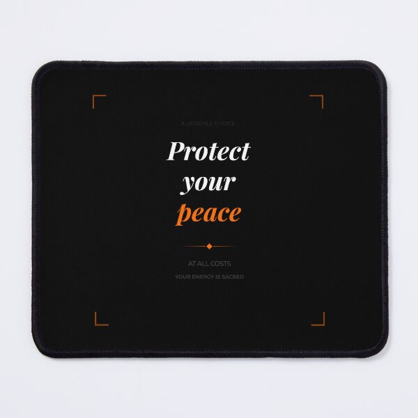 Item preview, Protect Your Peace At All Costs designed and sold by Moushapy.