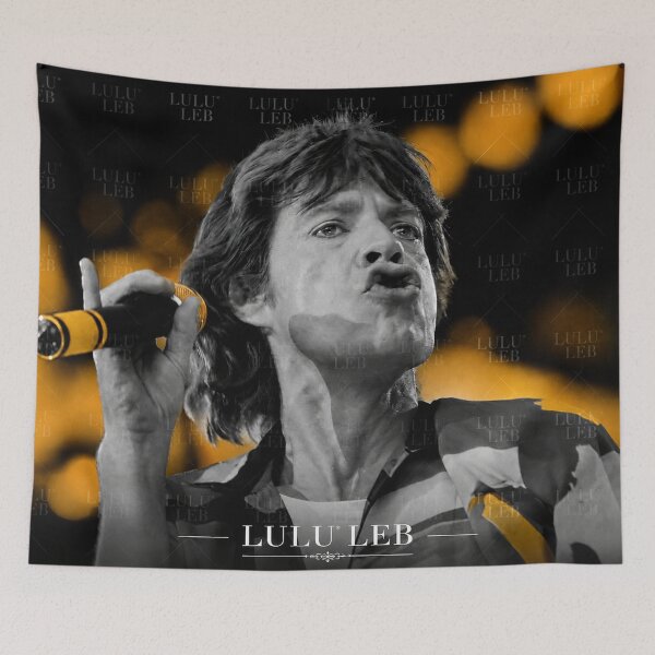 Item preview, Mick Jagger Concert Photograph designed and sold by LuluLeb.