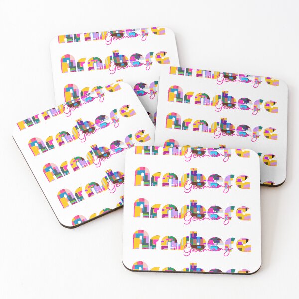 Item preview, Arnsberg, Germany, Vibrant Abstract City Typography Art designed and sold by Wanderful-roads.