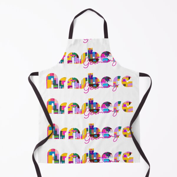 Item preview, Arnsberg, Germany, Vibrant Abstract City Typography Art designed and sold by Wanderful-roads.