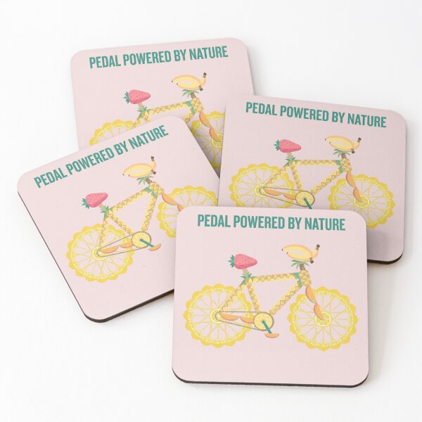 Item preview, Pedal Powered by Nature — Fruit Bicycle Art for a Fresh and Playful Vibe designed and sold by Ar0undTheW0rld.