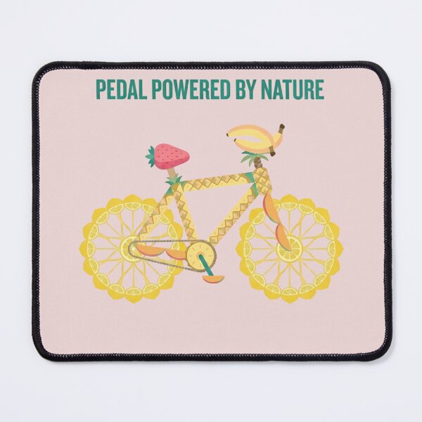 Item preview, Pedal Powered by Nature — Fruit Bicycle Art for a Fresh and Playful Vibe designed and sold by Ar0undTheW0rld.