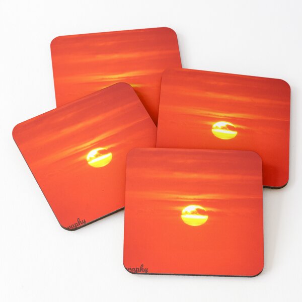 Item preview, Fiery Red Sunset designed and sold by InezPhotography.