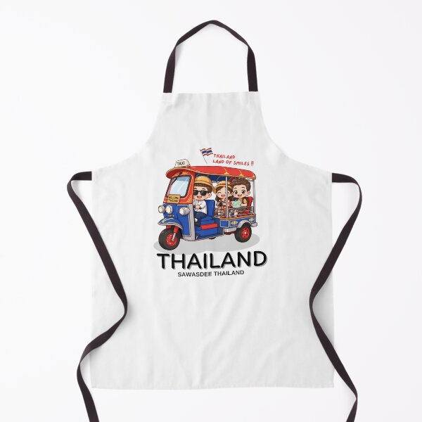 Item preview, Cute Thailand Tuk Tuk Travel Graphic – Welcome Thailand Land of Smiles Chibi Vacation Design designed and sold by Beeform.