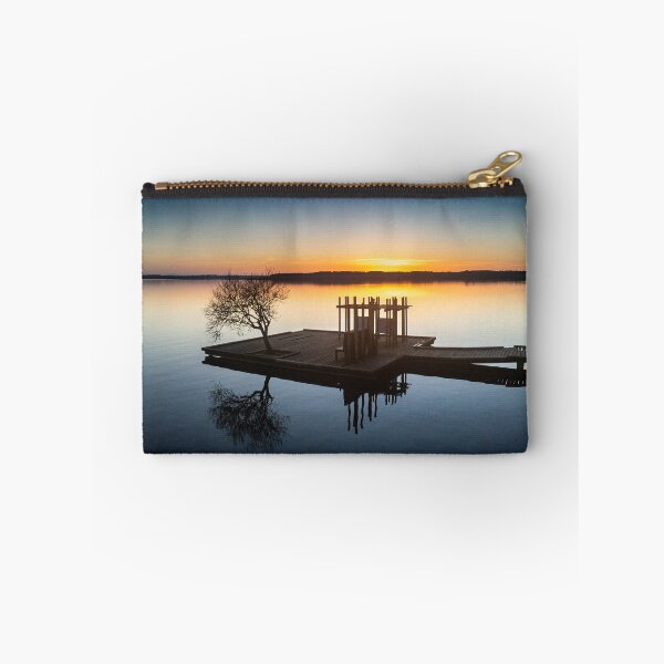Item preview, azure lake sunset designed and sold by Cheneuil.
