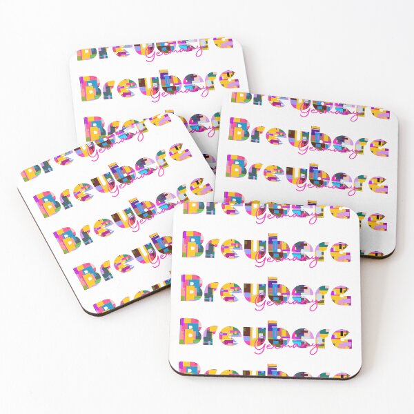 Item preview, Breuberg, Germany, Vibrant Abstract City Typography Art designed and sold by Wanderful-roads.