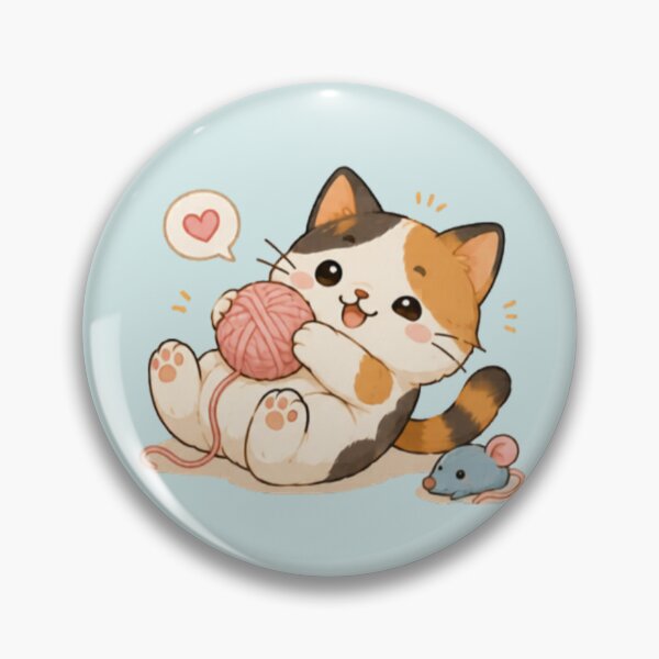 Item preview, Cute Playful Calico Kitten designed and sold by MellowMunchkins.