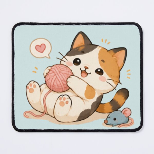 Item preview, Cute Playful Calico Kitten designed and sold by MellowMunchkins.