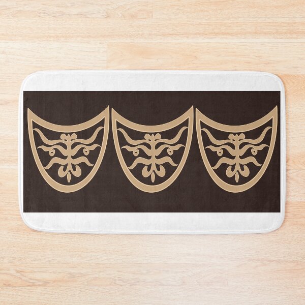 Item preview, Korean Traditional Pattern Banner - Brown Mood designed and sold by DaHaeStudio.