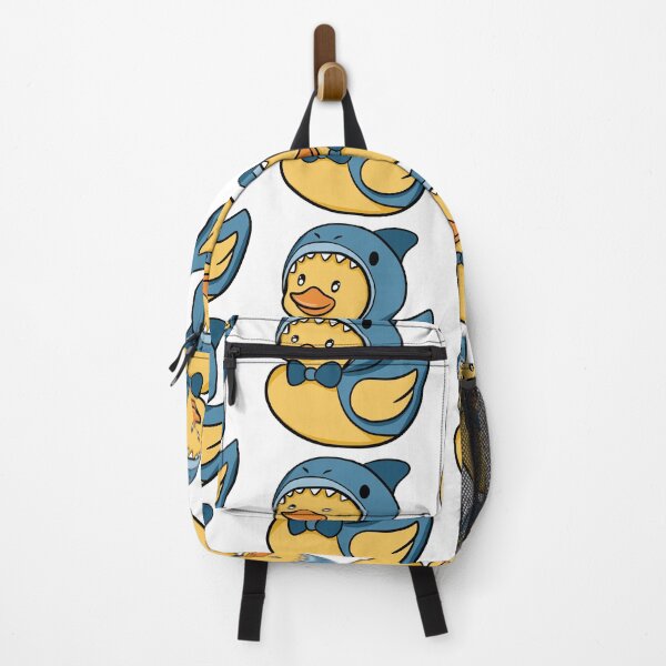 Item preview, Cute Duck in Shark Costume Kawaii Animal designed and sold by LYAN-STORE.