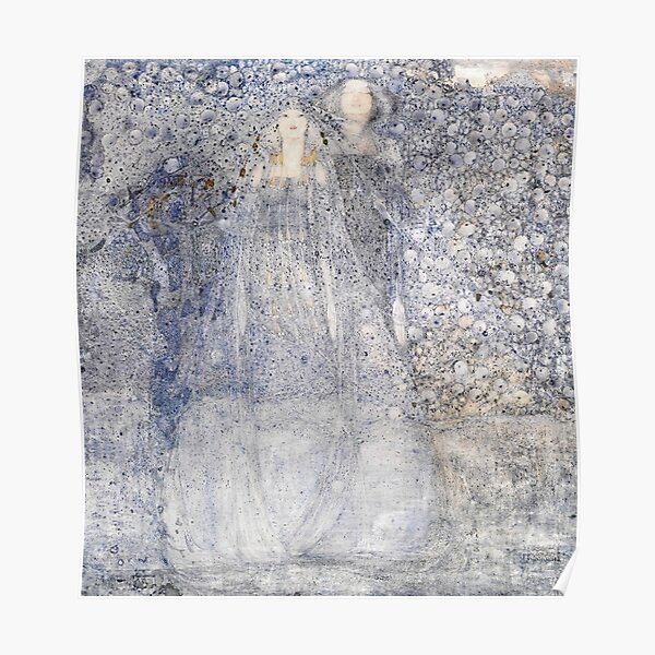 The Silver Apples of the Moon. 1912. Margaret Macdonald Mackintosh. Glasgow Style. Glasgow School. Poster