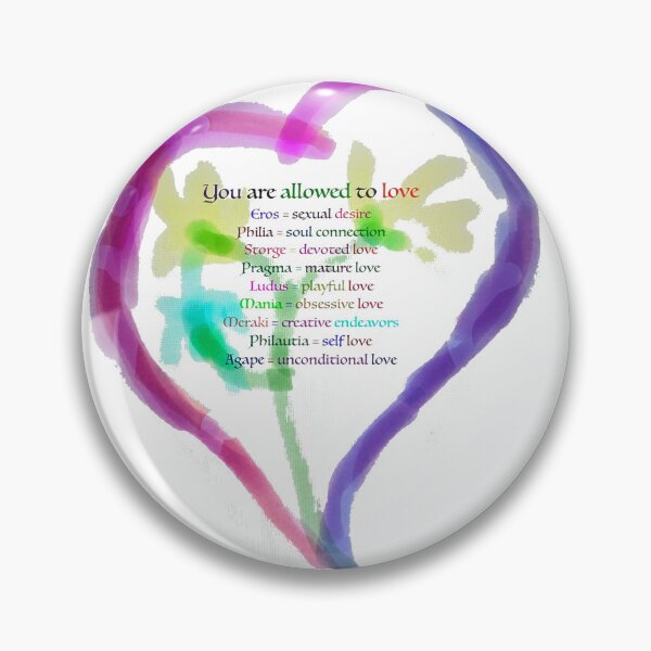 Item preview, Allowed to Love designed and sold by MAC Art&Designs.