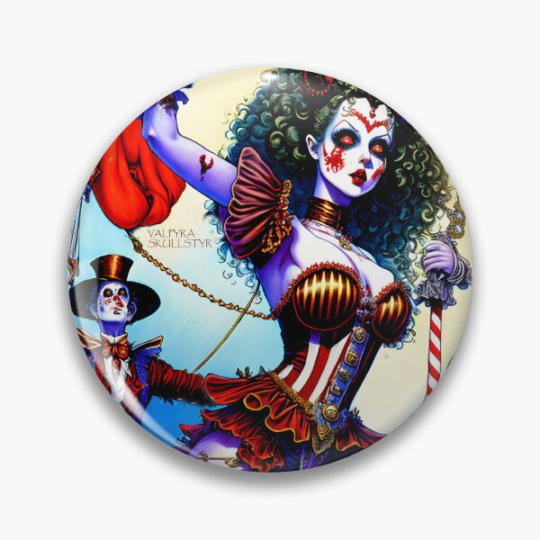 Item preview, LADY LINA by VALPYRA SKULLSTYR Steampunk Zombie Circus Collection LGBTQIA Art Halloween designed and sold by  VALPYRA Mistress of SKULLSTYR.