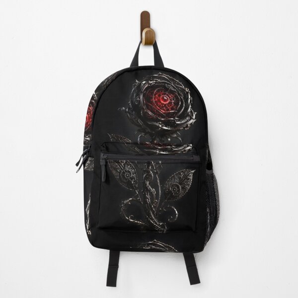 Item preview, The Clockwork Rose | Gothic Steampunk Mechanical Flower Black Rose Art 2 designed and sold by Studio77-Gothic.