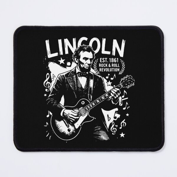 Item preview, President Abraham Lincoln Shirt, Playing Guitar Abe Lincoln designed and sold by To101ARt.