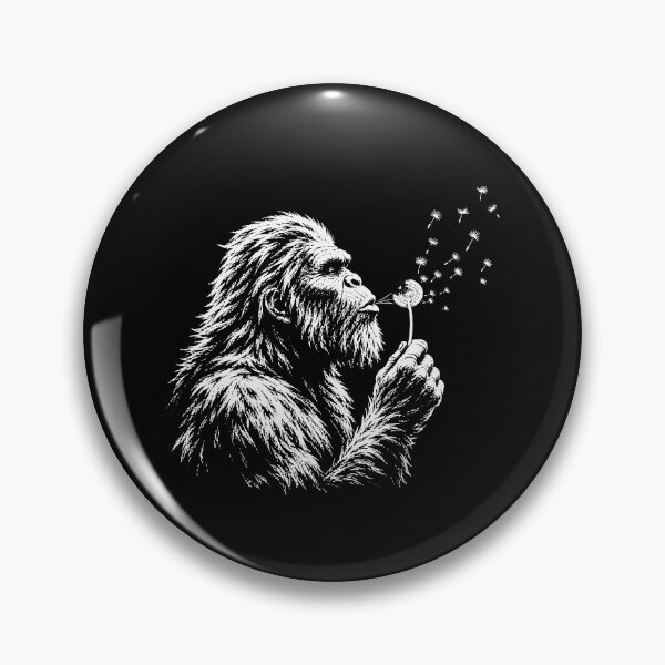 Item preview, Funny Bigfoot Blowing Dandelion designed and sold by Necesario88.