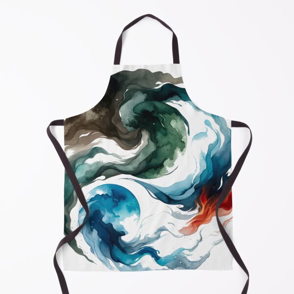 Item preview, Nature in Balance Elemental Earth Watercolor Art designed and sold by LuminShadowArt.