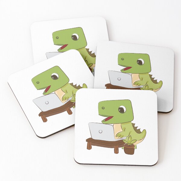 Item preview, Cute Dinosaur work Hard designed and sold by merona-design.