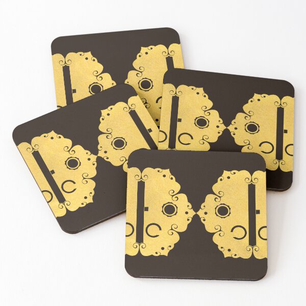 Item preview, Korean Traditional Naejeon Pattern - Full Gold designed and sold by DaHaeStudio.