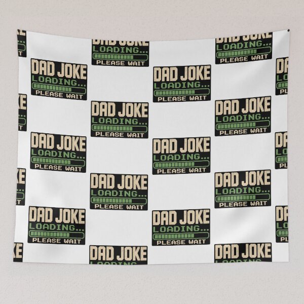Item preview, Dad Joke Loading Please Wait Retro Pixel designed and sold by PixelModeShop.