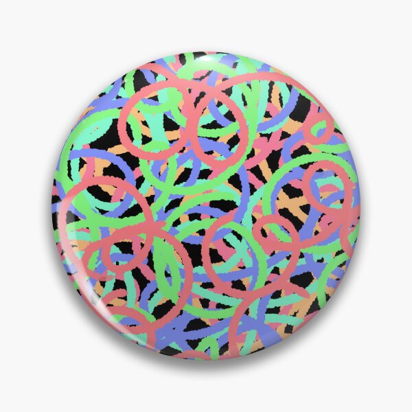 Item preview, Colorful Scribble Pattern Artistic Abstract Design designed and sold by ubborn.