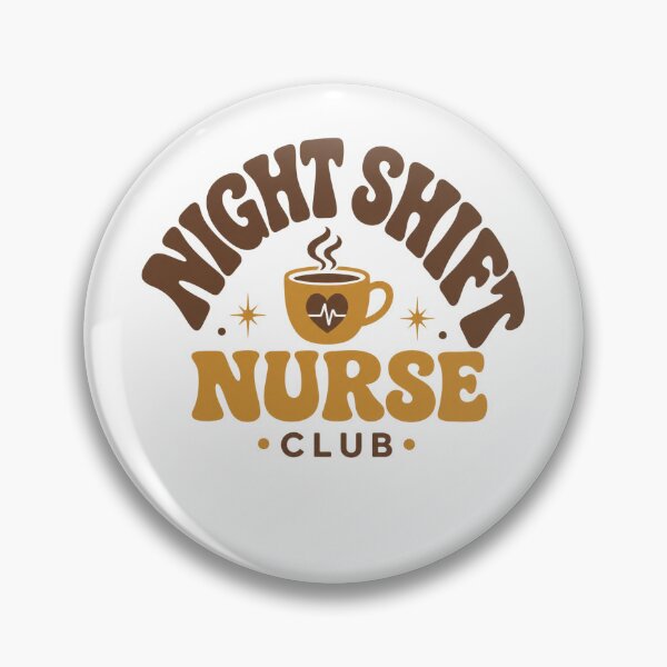 Item preview, Night Shift Nurse Club Coffee Design designed and sold by PixelModeShop.