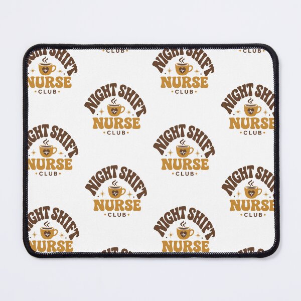 Item preview, Night Shift Nurse Club Coffee Design designed and sold by PixelModeShop.
