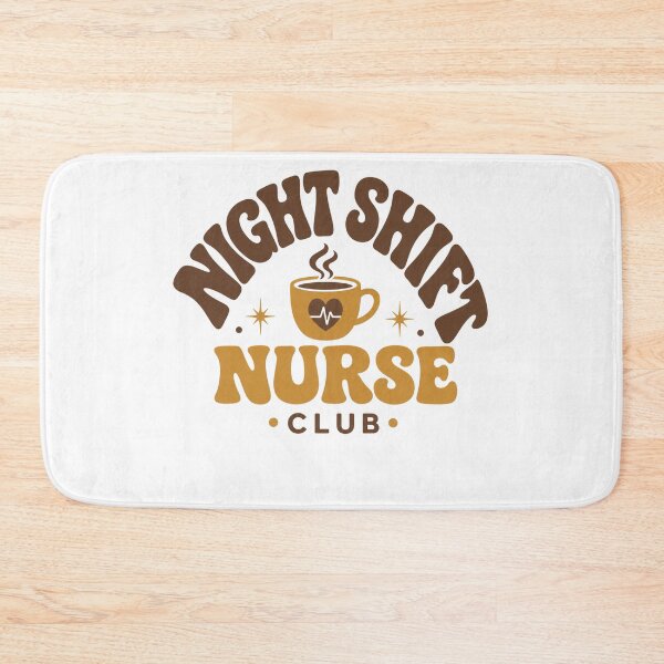 Item preview, Night Shift Nurse Club Coffee Design designed and sold by PixelModeShop.