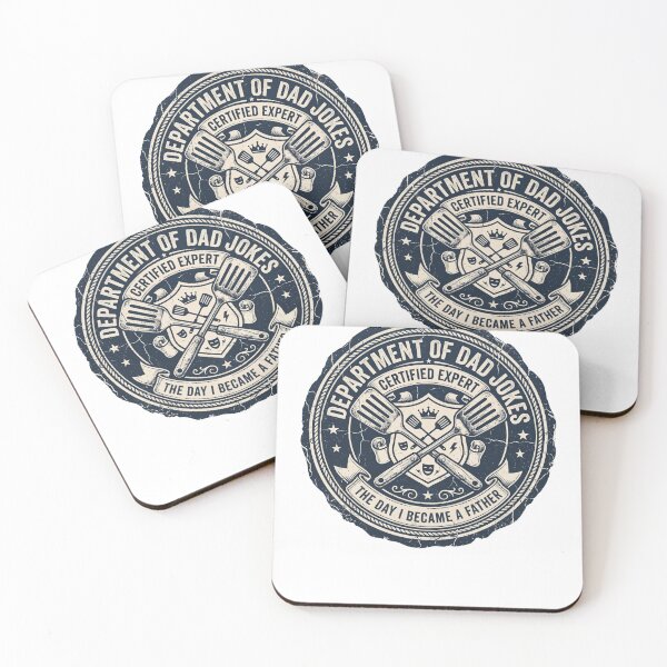 Item preview, Department Of Dad Jokes Certified Expert Seal designed and sold by PixelModeShop.