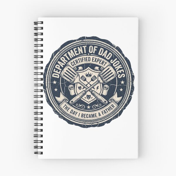 Item preview, Department Of Dad Jokes Certified Expert Seal designed and sold by PixelModeShop.