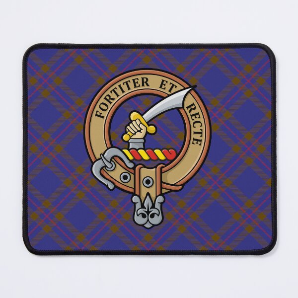Item preview, Clan Elliot Crest over Modern Tartan designed and sold by sifis.