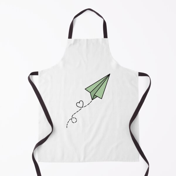 Item preview, Paperplane in Green designed and sold by HuesMeows.