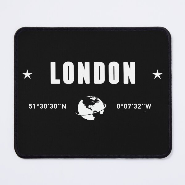 Item preview, London United Kingdom Coordinates White designed and sold by capricedefille.